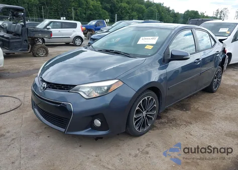 2016 Toyota Corolla S Plus z USA, uszkodzony, nr VIN 2T1BURHE2GC489437